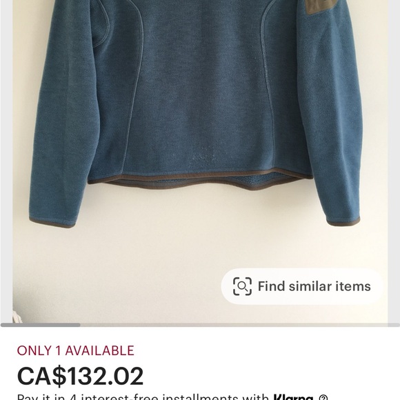 Women’s Vintage Arc’teryx Polartec Fleece - Picture 7 of 7